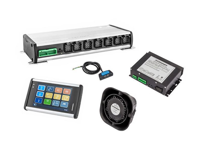 CS40 Control System Responder Group 1 Screen