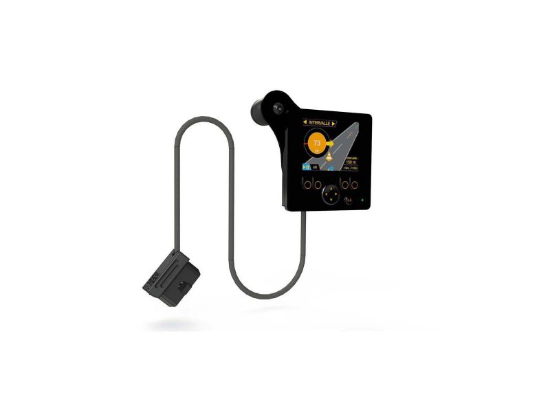 E-zy Topometer Screen and Cable Angle View