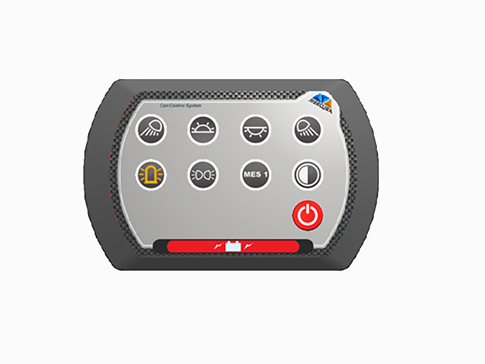 8 Button CAN Control System for Vega Lightbars