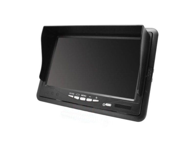 7" Colour LCD Monitor Angle View