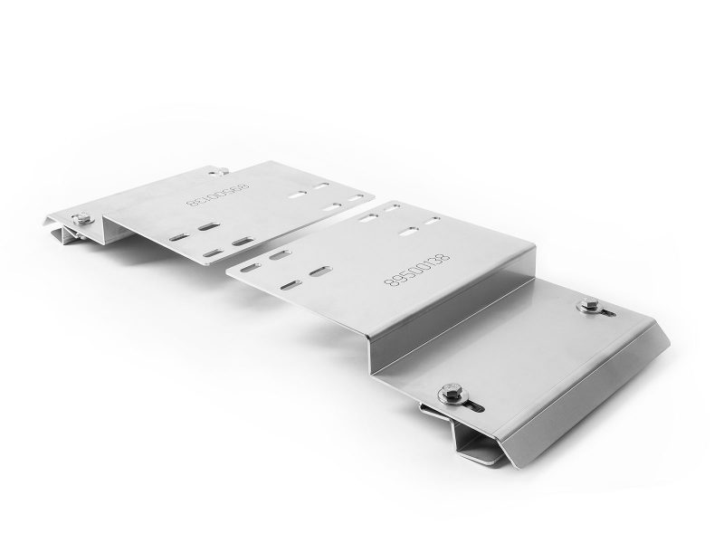 Roof Bracket Rails Universal Angle View