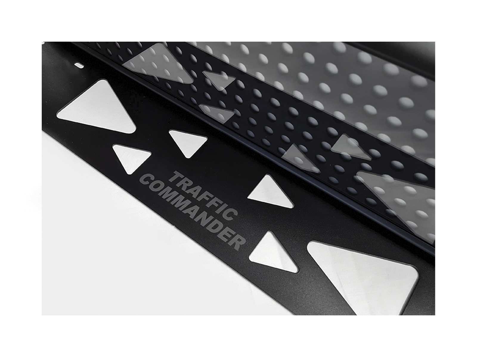 Traffic Commander - Programmable LED Matrix Display Close up of Base
