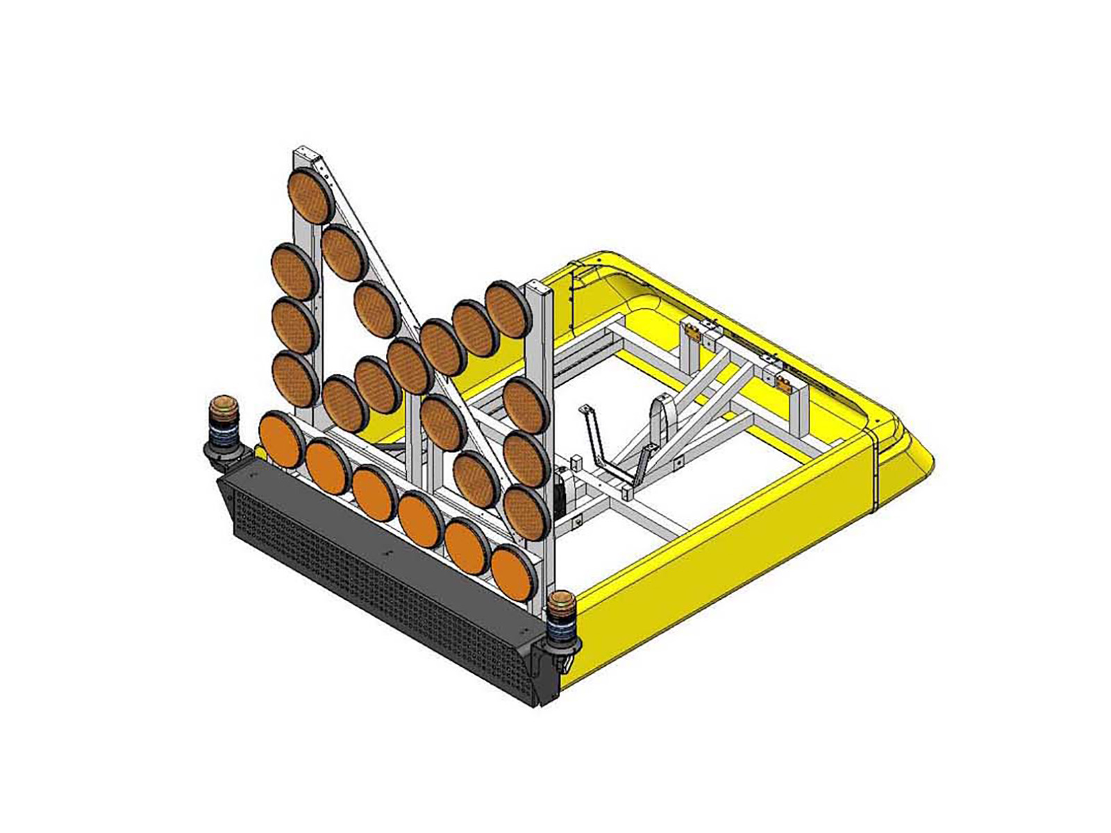Emergency light arrows with 23 lights (KR43) - ZENO - Image 2