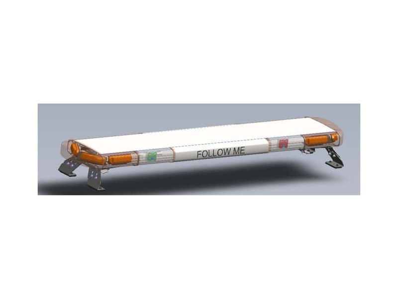 VEGA lightbar with lights