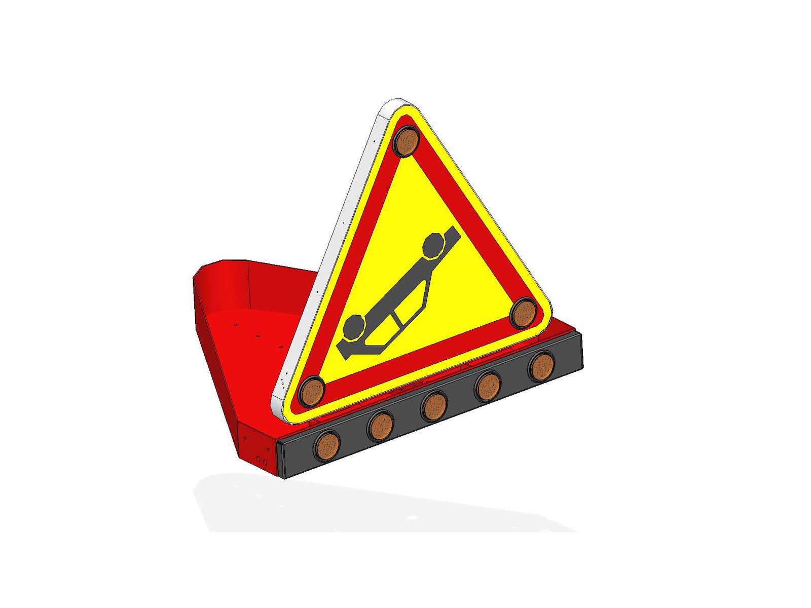 Electric raising encased and painted Triangle - Image 2