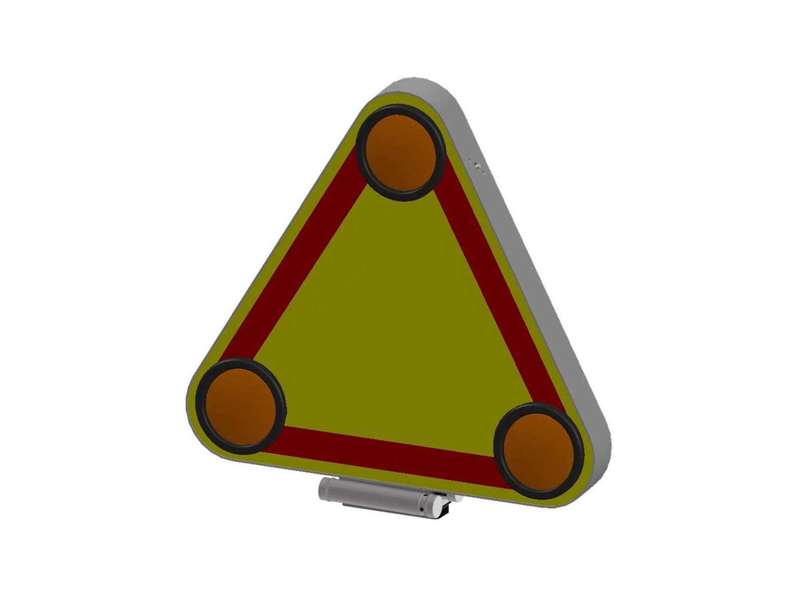 Led triangle with manual lift - Image 4
