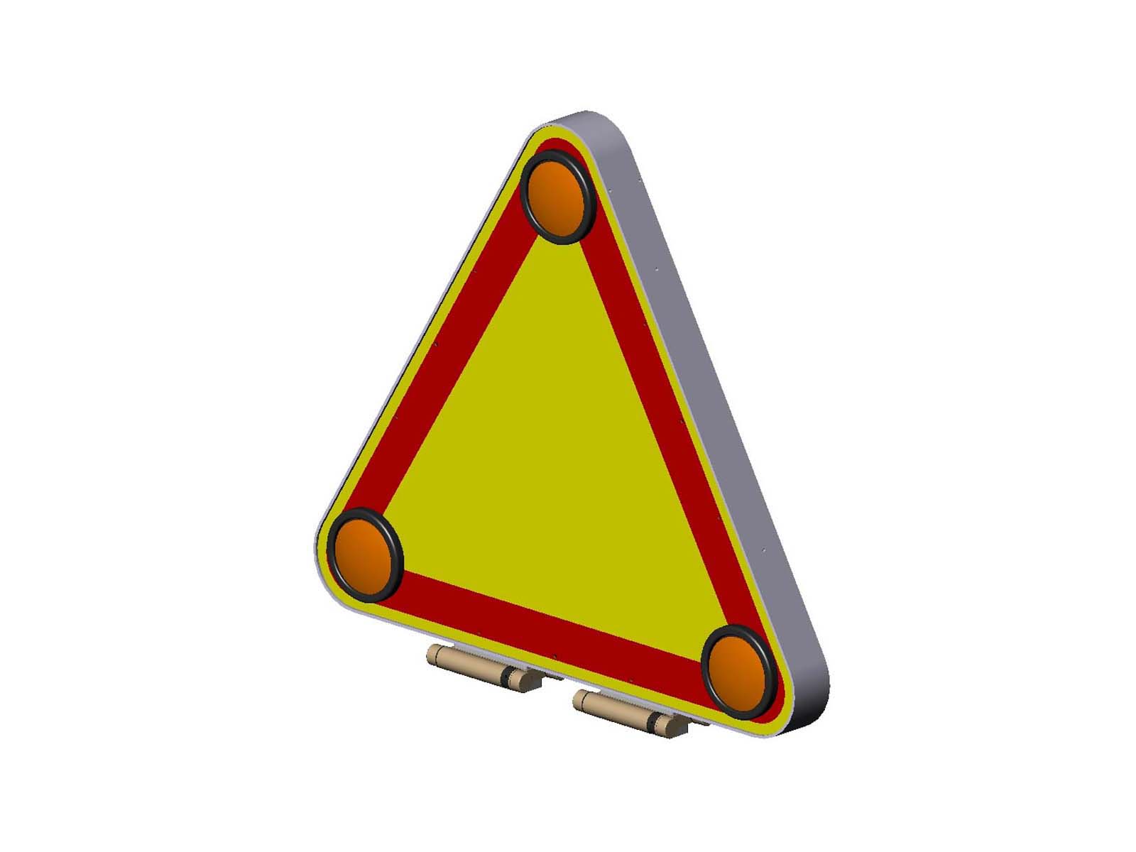 Led triangle with manual lift - Image 3