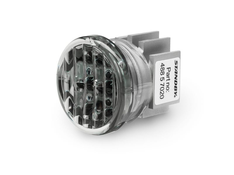 L88 Lampa Blå med tonad lins