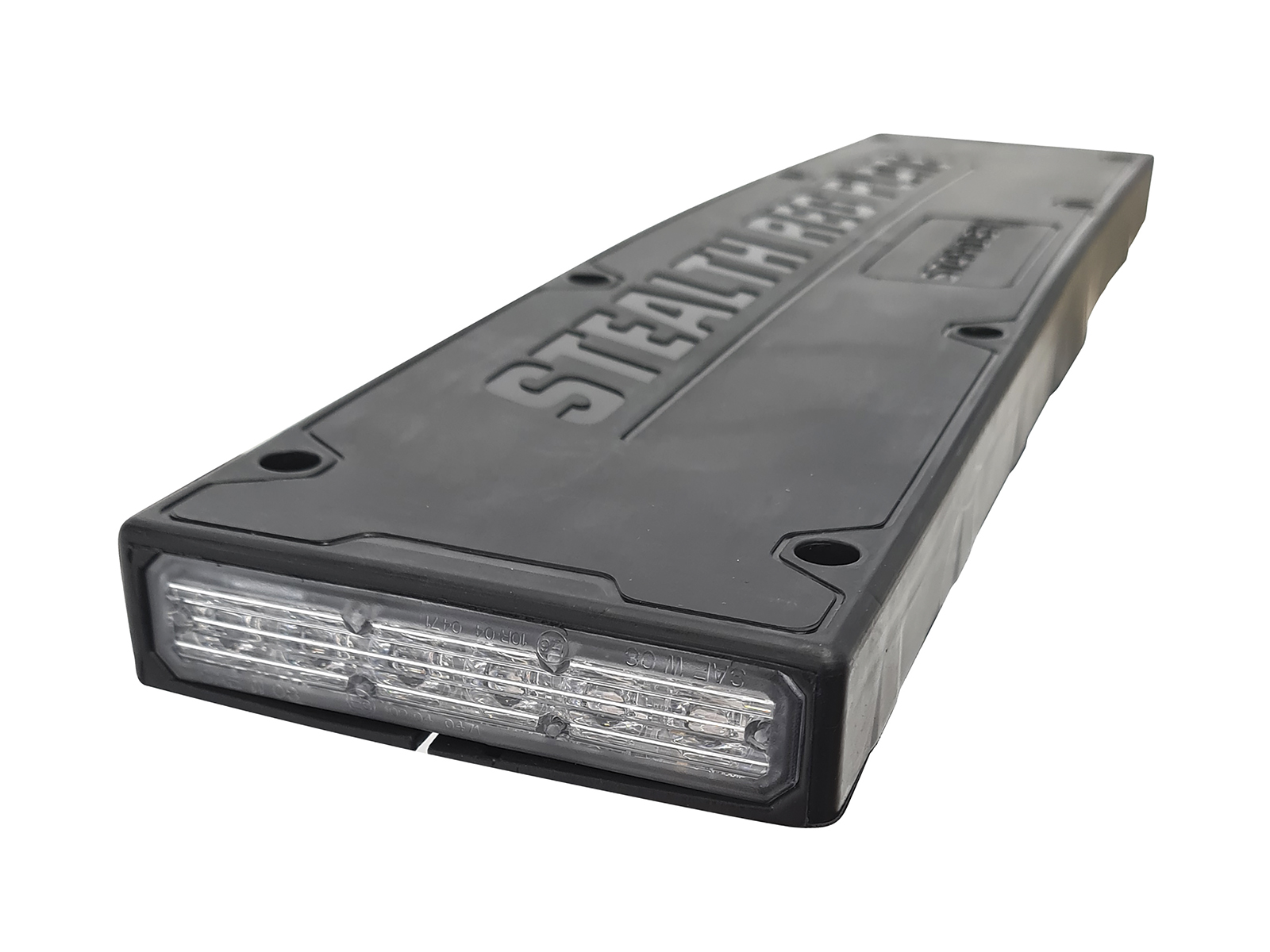 Registreringsplåtshållare gult varningsljus