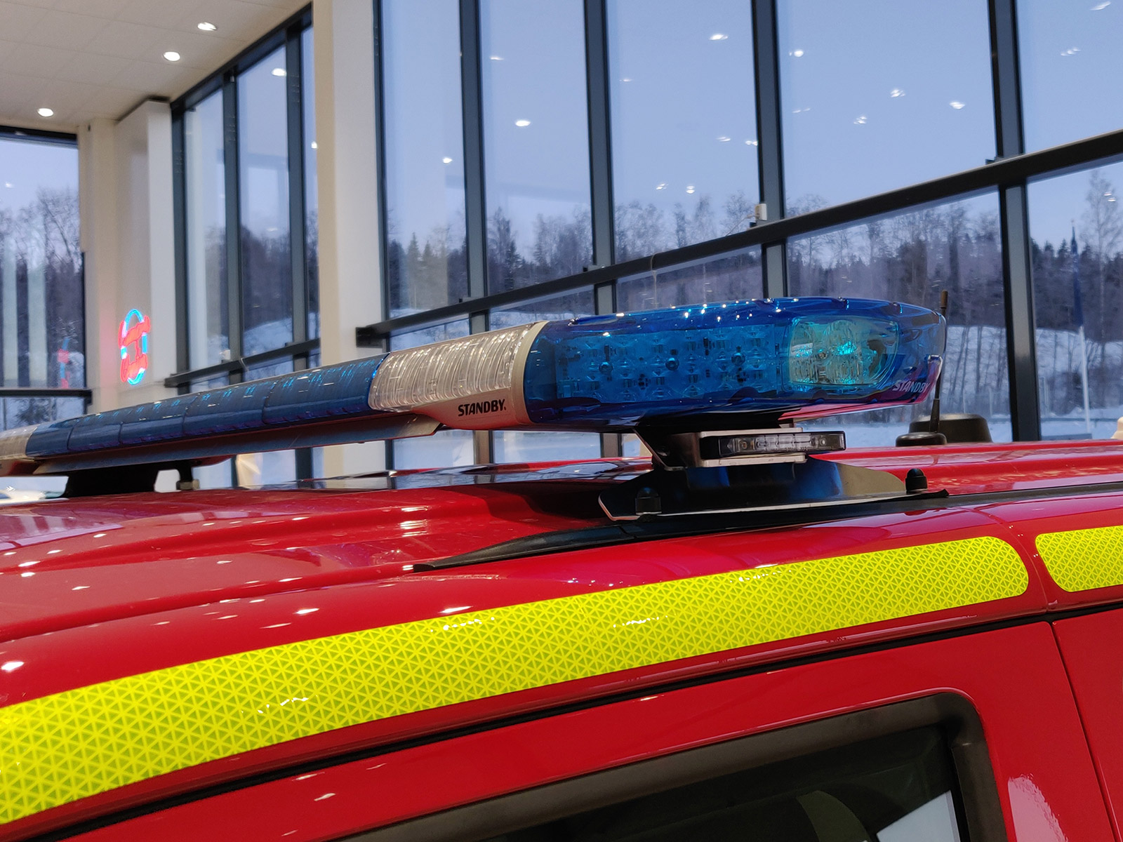 VW Transporter Ledningsfordon Ljusramp