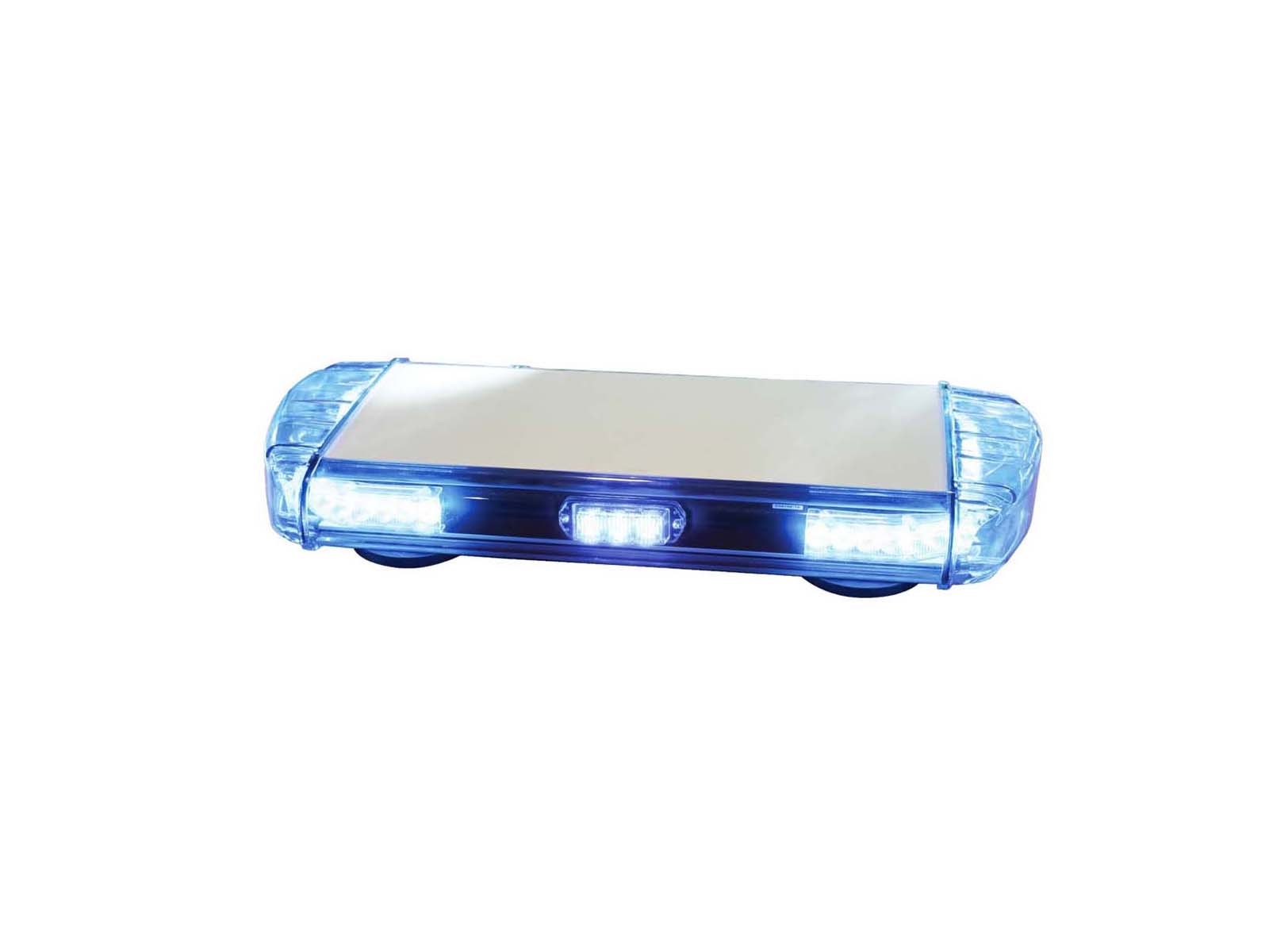 Rampe lumineuse mini VEGA bleu 6 feux
