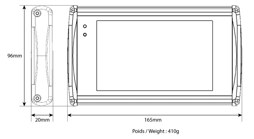 Schema - boitier t panel pour PMV