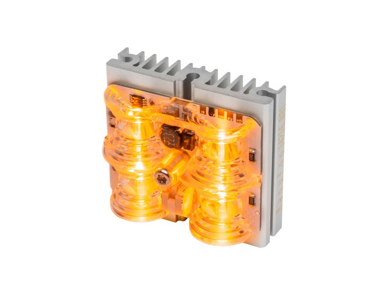 L51 4-LED 46×42 Keltainen