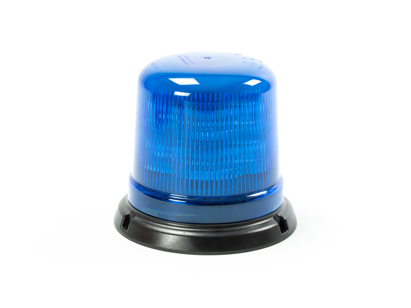 B14 Atom LED Beacon with 14 Built-In Flash Patterns Blue Unlit No Cable