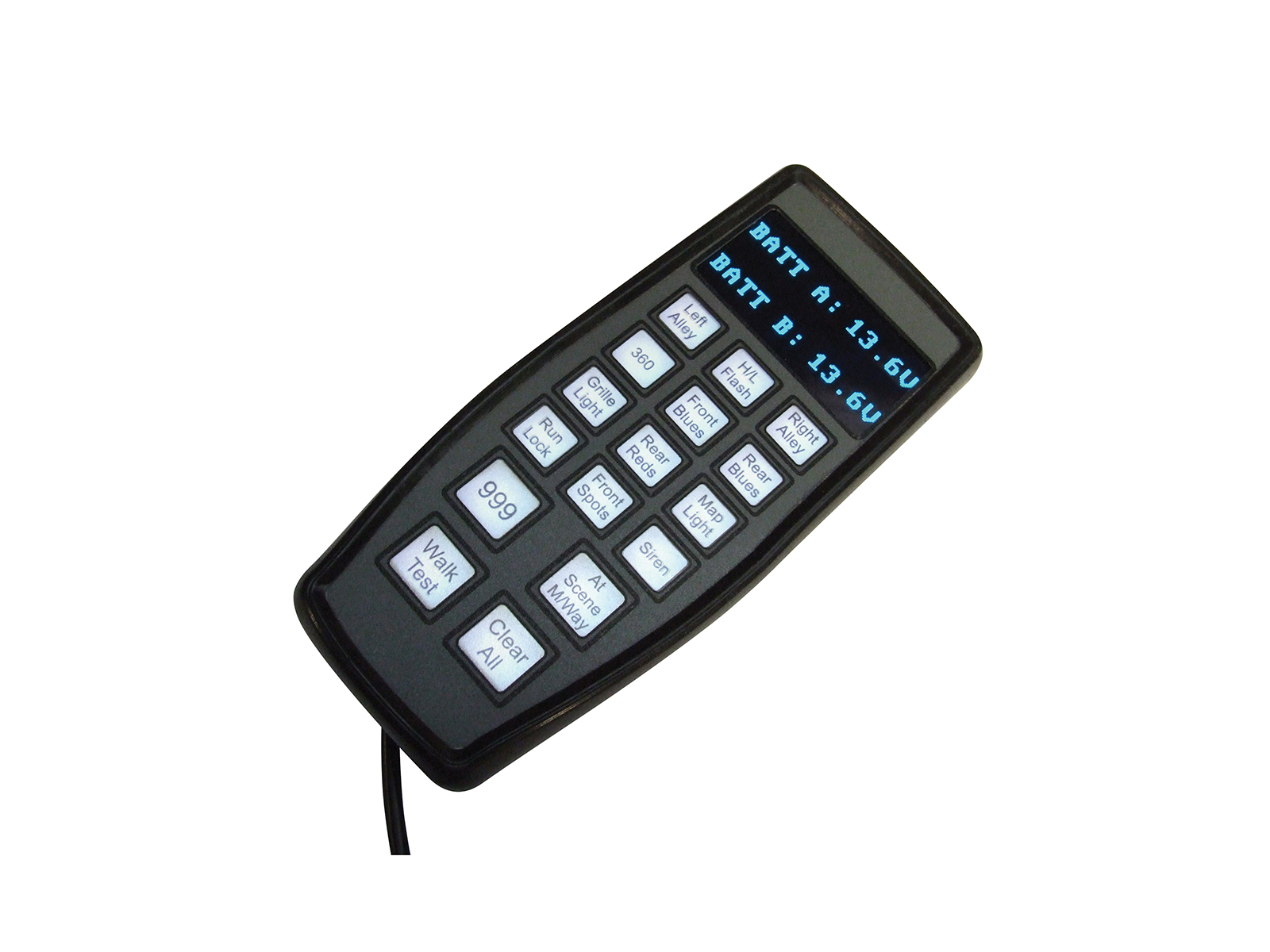 MCS-T17 Display Handset Angle View 2