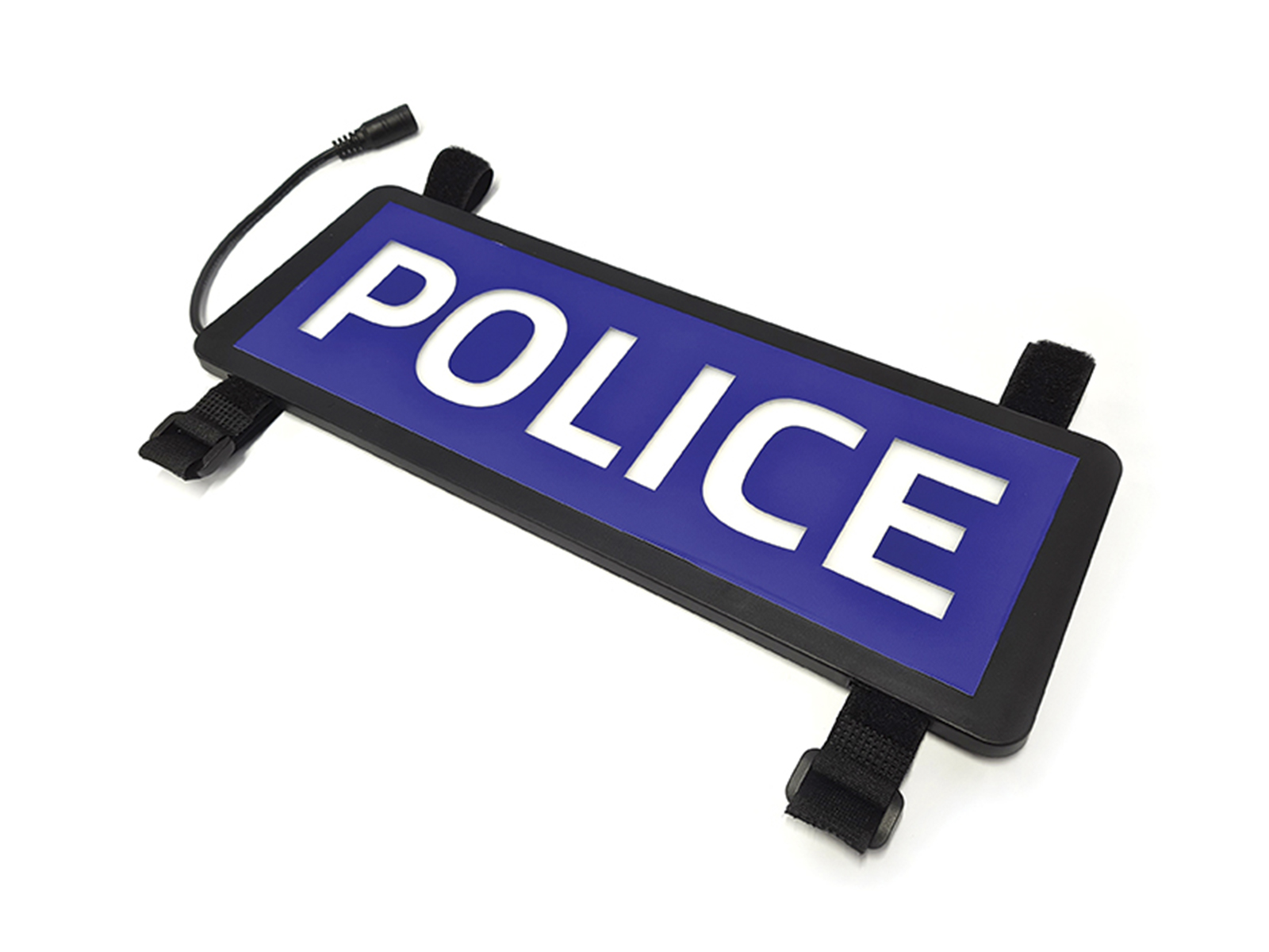 Safe Responder X - LED Visor Sign Police with Cable and Straps