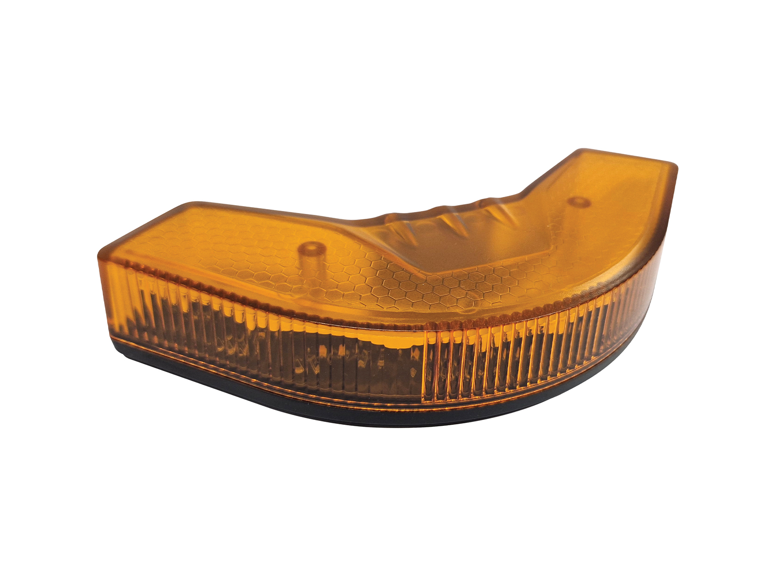 OV9 Amber Lens Angle View Unlit